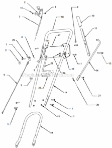 Part Location Diagram of 165A Little Wonder Grip